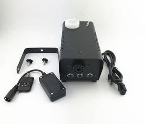 Générateur de brouillard LED sans fil compact 500W de qualité professionnelle avec télécommande pour DJ, festivals de musique, cérémonies de remise de prix, production scénique et ambiance - Product Image 5