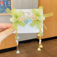 19 couleurs d'épingles à cheveux pour enfants, accessoires de cheveux mignons, fleurs, papillons, pompons, pinces à cheveux chinoises