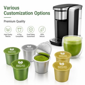 Caja Surtida de Cápsulas de Matcha Compatibles con Keurig, Té Verde de Grado Mixto, Paquete a Granel, Venta al por Mayor, Personalizado, OEM, Marca Privada, en Stock - Product Image 6