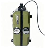 Réchaud à gaz butane portable, léger et pliable à 2 brûleurs, cuisinière de camping à double tête, contrôle de la flamme réglable, pique-nique en plein air