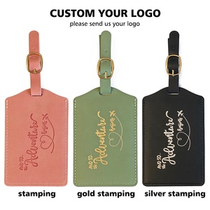 Chất Lượng Cao Biểu Tượng Tùy Chỉnh Hành Lý Túi <span class=keywords><strong>Tag</strong></span> Hình Trái Tim Trắng Màu Đỏ Hải Quân Màu Xanh PU Da Du Lịch Máy Bay Hành Lý <span class=keywords><strong>Tag</strong></span> Cho Món Quà Cưới - Product Image 3