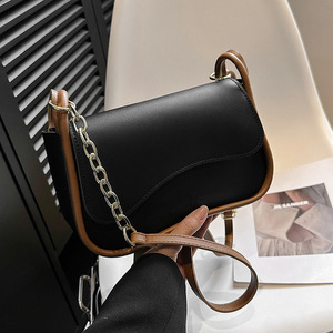 Nuevo Bolso de Mano Pequeño Cuadrado de PU de Alta Calidad, Estilo Urbano Sencillo, de Moda, Versátil, con Correa Cruzada y Asa para Hombro - Product Image 4