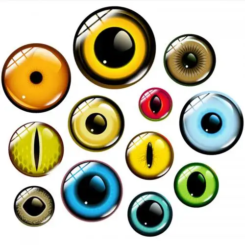 time gem jewelry round glass cabochons polished eye pattern