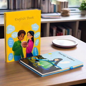 Impression de manuels scolaires personnalisés en anglais, en arabe et en <span class=keywords><strong>math</strong></span>ématiques pour enfants et étudiants, reliure rigide - Product Image 6