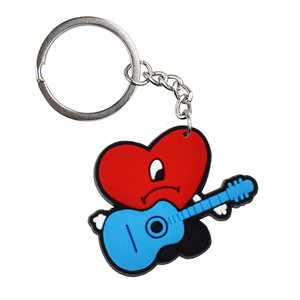 Biểu Tượng Tùy Chỉnh Mềm PVC <span class=keywords><strong>Keyring</strong></span> 3D Logo Cao Su Phim Hoạt Hình Keychain Mềm Móc Chìa Khóa Cho Khuyến Mãi - Product Image 5