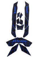 Revêtement de sol de bateau durable en mousse EVA Accessoires de bateau Tapis de jet-ski antidérapant pour Sea Doo Yamaha