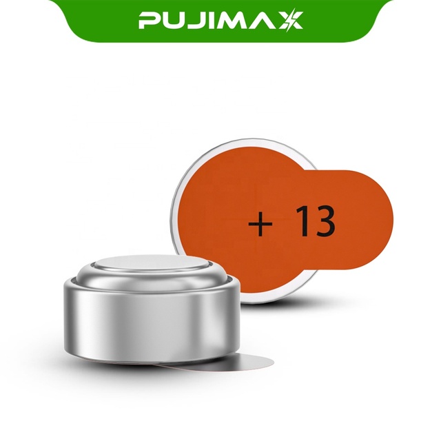 PUJIMAX 6-Pack 1.45V PR48 13 Zinc Air Battery A13 13A P13 ZA13 Disposable Button Cell Batteries for BTE CIC ITE Hearing Aids