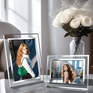 Cadre photo en cristal Wagas 67-8 pouces, support d'affichage rectangulaire en verre DIY, impression numérique haut de gamme, style ethnique - Product Image 3