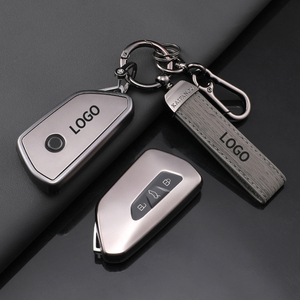 Per Volkswagen Sagitar, Lavida, Bora, Jetta, Golf e Tiguan L: Custodie per chiavi auto in pelle e TPU morbido a copertura totale - Ingrosso di fabbrica - Product Image 4