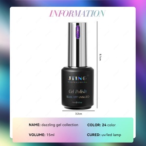 JTING Global - Nueva Colección de Esmaltes de Gel Deslumbrantes, 24 Colores, Alta Pigmentación, Efecto Camaleón y Sirena - Product Image 2