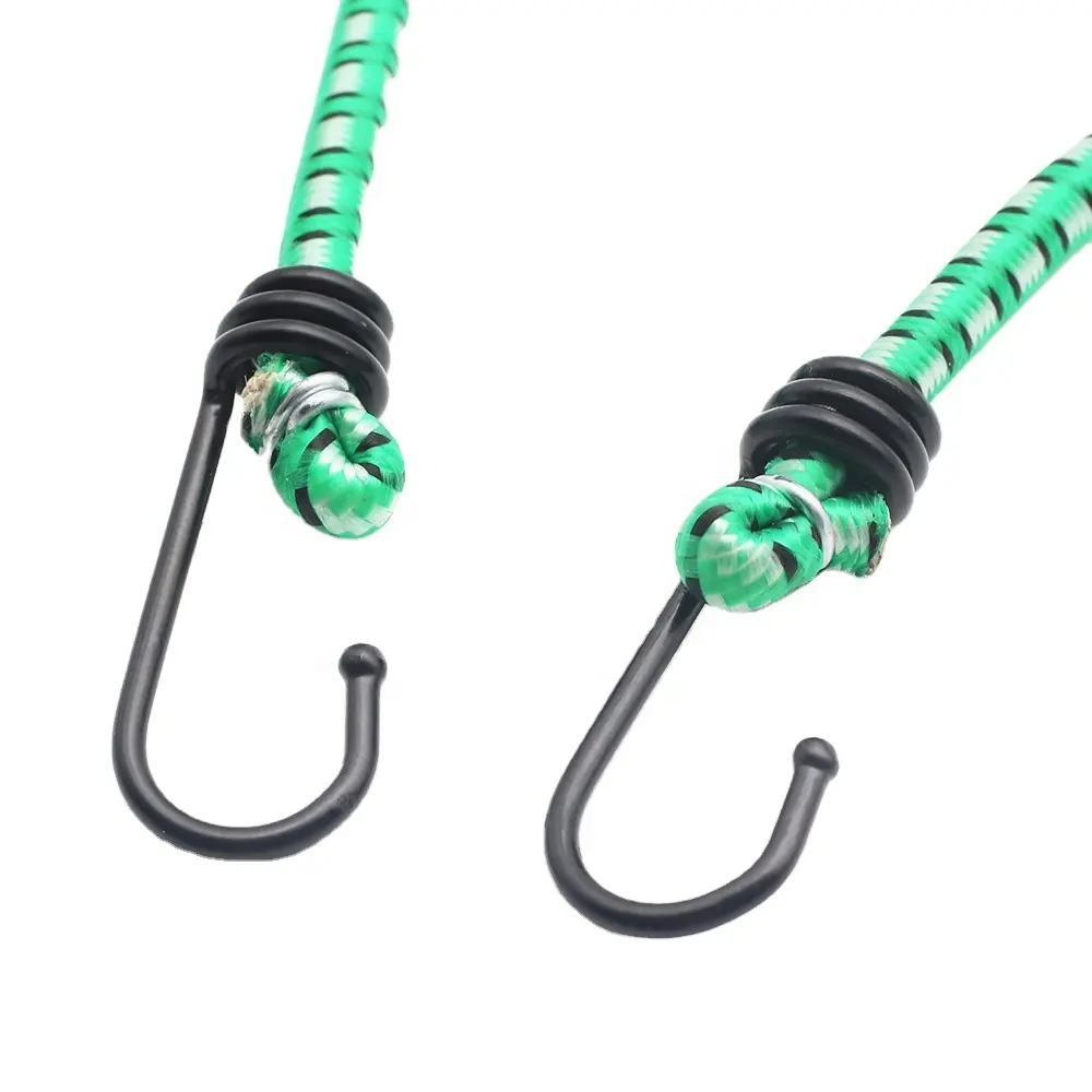 2 Stück 100 cm Bungee-Schnur in Blau