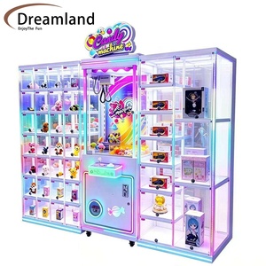 Máquina de garras de premios de dulces operada con monedas, nueva, de alta rentabilidad, con llave de bloqueo maestra-esclava, para centros de entretenimiento y arcades interiores. - Product Image 6