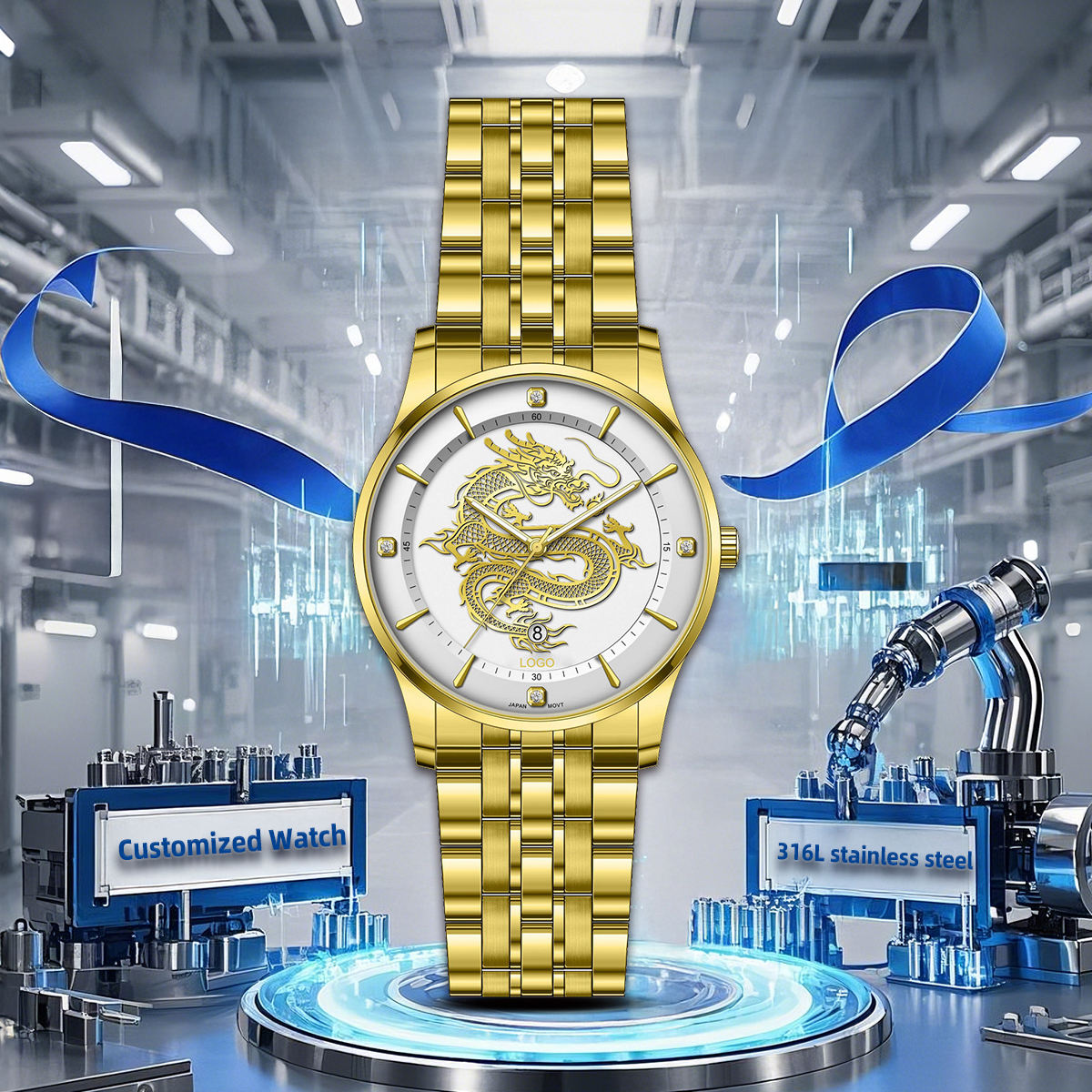 สีทอง/สีขาว