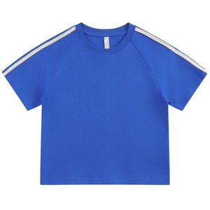 Personalizar Impresión digital camiseta alta calidad 240gsm 100% algodón hombres de talla grande liso cuello redondo - Product Image 1