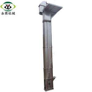 Çeltik pirinç fabrikası kaynağı için 7M yükseklik dayanıklı dikey asansör kova asansörü - Product Image 1