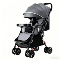Poussette bébé pliable légère, poussette bébé personnalisée, landau pour la vente au détail