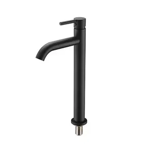 Best Seller Brass Plating Black Basin Faucet Above Counter Basin Cold Tap TR-11839 Bathroom Water Tap