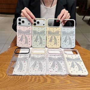เคสโทรศัพท์มือถือลายผีเสื้อประดับเพชรระยิบระยับสำหรับ Redmi Note 15 และ Note 15 Pro ดีไซน์สวยเก๋ทันสมัย - Product Image 2