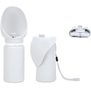 Best Selling Outdoor Leakproof Puppy Feeding Drinking Cup <b>Bowl</b> Travel Silicone <b>Portable</b> Pet <b>Dog</b> Water Bottle - Product Image 1