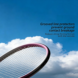 Advanced Titanium Alloy Tennis Racquet With Aerodynamic Frame And Stable <b>Control</b> System For Club Level Members Tournament Match - Product Image 3