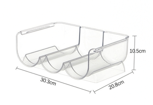 Estante Apilable Transparente para Botellas <span class=keywords><strong>de</strong></span> Vino y Agua, Ideal para Almacenamiento y Organización en la Cocina y Exhibición <span class=keywords><strong>de</strong></span> Vino - Product Image 6