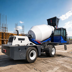 Camión Mezclador de Concreto Autocargable de 5m³ Azul con Motor Potente, Mezcla Automática y Bajo Costo de Mantenimiento para Construcción - Product Image 5