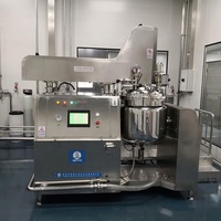 Machine de fabrication de dentifrice de bonne qualité, mélangeur d'émulsification sous vide cosmétique, équipement de mélange