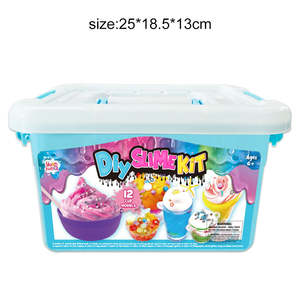 ผู้ผลิตของเล่นสไลม์สำหรับเด็ก OEM ได้รับการรับรองมาตรฐาน EN71 ชุดทำสไลม์ DIY สำหรับเด็ก ของขวัญวันเกิด - Product Image 2