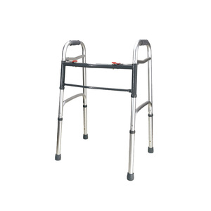 Andador de Aluminio Plegable con Ruedas para Personas Mayores con Patas Débiles - Product Image 1