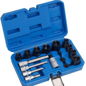 Remklauw <span class=keywords><strong>Socket</strong></span> En <span class=keywords><strong>Bit</strong></span> <span class=keywords><strong>Tool</strong></span> <span class=keywords><strong>Set</strong></span> Met Gereedschapskist Bevat <span class=keywords><strong>5</strong></span> 7 10 Punten En Hex - Product Image 4