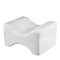 Oreiller de genou en mousse à mémoire de forme pour dormeurs latéraux Contour ergonomique Wedge Orthopédique en forme d'os regardant la télévision oreiller de lecture