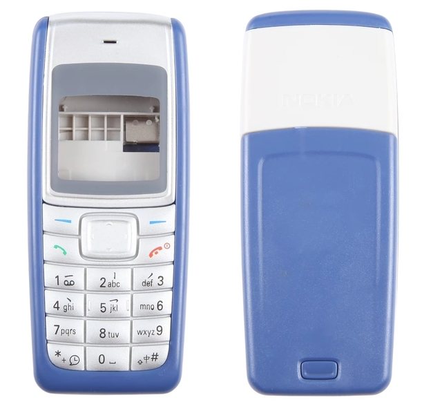 High Quality Cover for Nokia 1110 1112 Full Complete Housings Cover Case