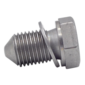 N90813201 N90813202 болт сливной пробки для двигателя с уплотнением для Volkswagen Audi Skoda SEAT EA111 EA888 EA211 EA288 - Product Image 4