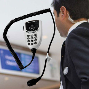 Micrófono de Altavoz para Radio Móvil Motorola RMN5065 para DM4601e DM4600e DGM8500e DM4401e Walkie-Talkie, Micrófono con Teclado Remoto - Product Image 1