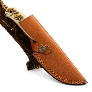 Customizable Steel Blade Handmade Pocket Folding <b>Knife</b> <b>Bone</b> <b>Handle</b> <b>Knives</b> Survival Outdoor Camping Hunting OEM - Product Image 3