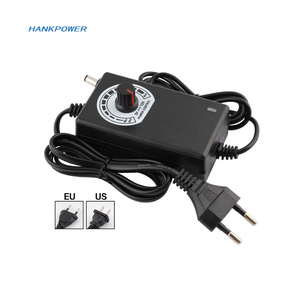 Adattatore di alimentazione da ca a cc a velocità regolabile 3-12V 2A per luci di striscia a LED alimentatore Switching universale a tensione regolabile - Product Image 1
