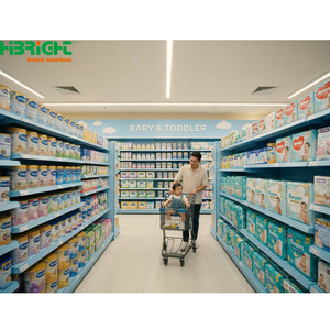 Sistema de Identidad de Marca para Comercios B2B, Selección de Paleta de Colores, Renovación de Tiendas, Reconfiguración Flexible, Estantería de Supermercado - Product Image 6