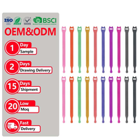 Vente en gros de 30/50/100/150 attaches-câbles réutilisables à boucles et crochets pour la gestion et l'organisation des câbles au bureau et à la maison