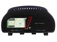 Panel Speedometer Digital LCD Dashboard Linux Upgrade Baru untuk BMW X5 X6 F15 F16 2013-2019