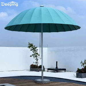 Parasol de Color Glamping, fabricación de <span class=keywords><strong>paraguas</strong></span> de Pie De <span class=keywords><strong>Seta</strong></span>, <span class=keywords><strong>paraguas</strong></span> de parque de eje de fibra de vidrio exterior - Product Image 4