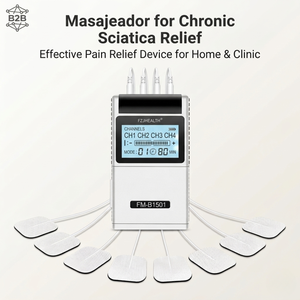 Masajeador Recargable para Alivio de Ciática Crónica, <span class=keywords><strong>Electrodos</strong></span> de Fisioterapia con Productos para el Alivio del Dolor - Product Image 1