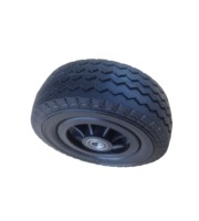 Fourniture directe d'usine 6X2 PU mousse roue solide fauteuils roulants électriques roues de planche à roulettes nouvel état personnes âgées en caoutchouc plastique
