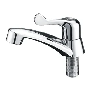GAOBAO High Quality Sanitary Ware 304 Stainless Steel Tap Single Cold Tap Wash Basin Tap