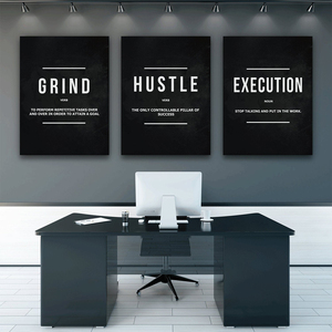 Wall Art Poster Sight Words Poster esecuzione arte moderna impresa <span class=keywords><strong>motivazione</strong></span> pittura pittura decorativa su tela per ufficio - Product Image 2