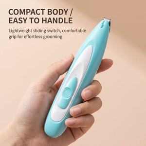 <span class=keywords><strong>Tondeuse</strong></span> à poils <span class=keywords><strong>pour</strong></span> animaux de compagnie de luxe portable en gros avec lumière LED brillante, faible bruit, lame en céramique, batterie rechargeable, personnalisable - Product Image 4