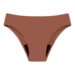 Braguita de Baño Seamless para Mujer, 6 Colores, Color Café, 4 Capas, a Prueba de Fugas, Secado Rápido, Transpirable, Cintura Baja, China - Product Image 2