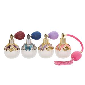 Flacon pulvérisateur en verre pour cosmétiques, avec pompe, pour poudre illuminatrice - Product Image 1