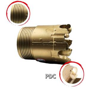 Foret de carottage PDC pour exploration géotechnique et forage de puits – Haute efficacité, en acier inoxydable forgé et acier à haute teneur en carbone - Product Image 1
