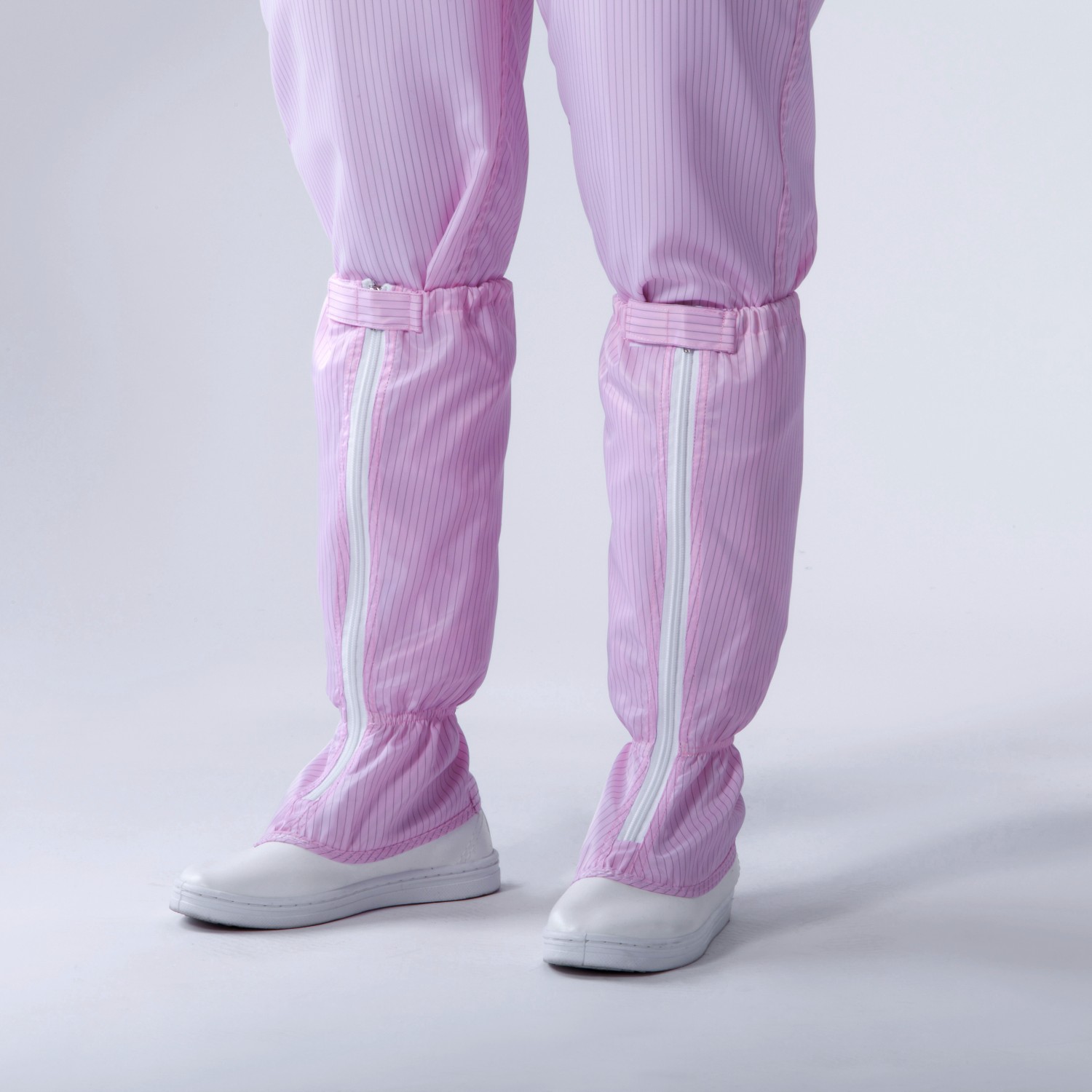 Canmax розовые рабочие ботинки на молнии с сеткой из полиуретана/ПВХ, рабочие ботинки ESD, защитные рабочие ботинки для лабораторной чистки