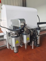 Máquina de Corte CNC de Cuero de Alta Eficiencia, Equipo Automático de Corte de Tela con Cuchilla Oscilante CNC para Esponja y EVA